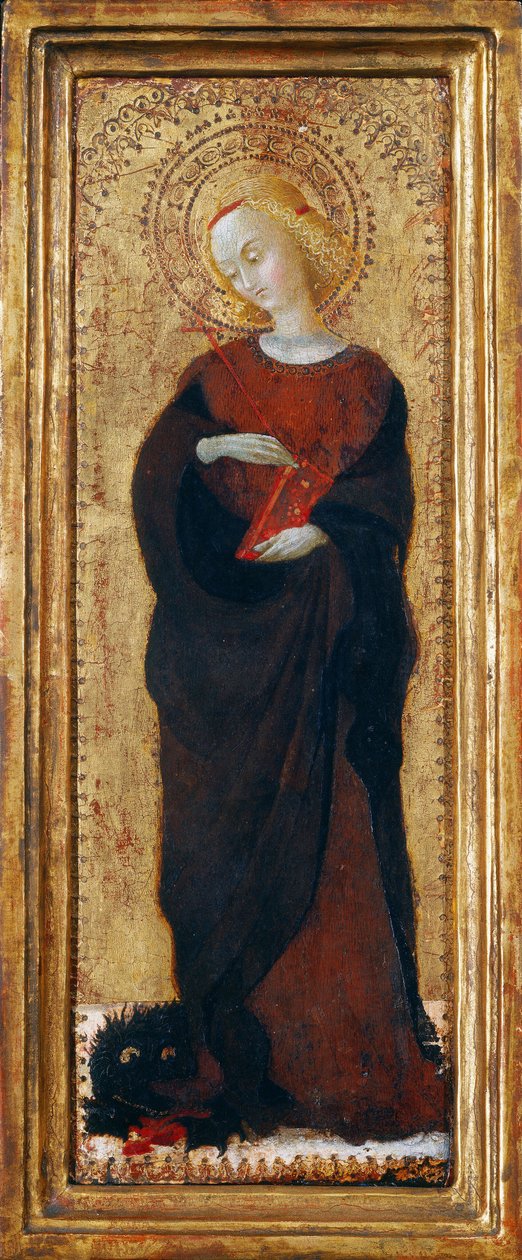 Saint Margaret, ca. 1435. af Sassetta
