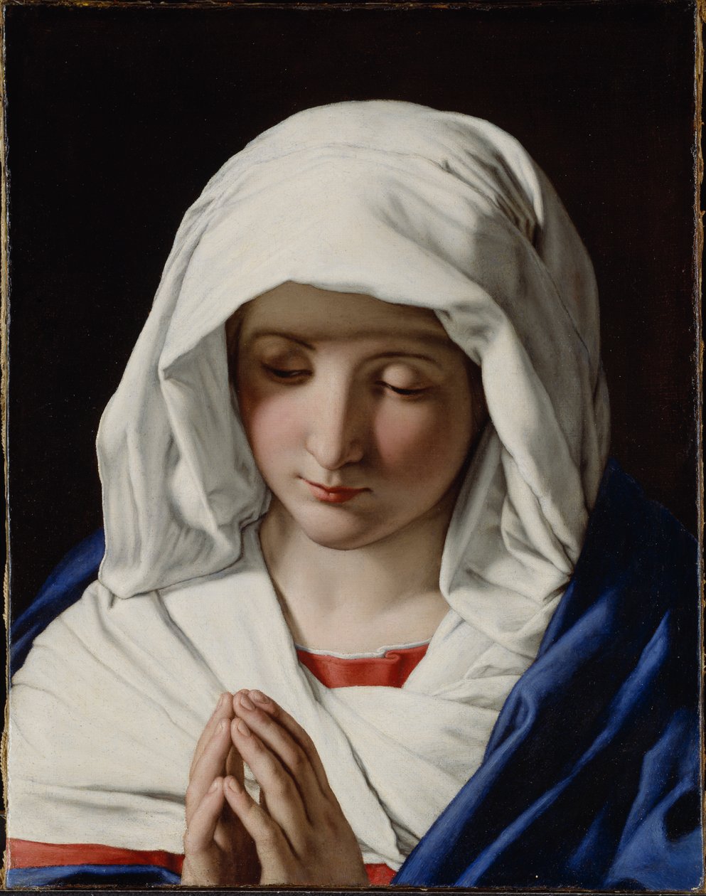Jomfruen i bøn, 1640