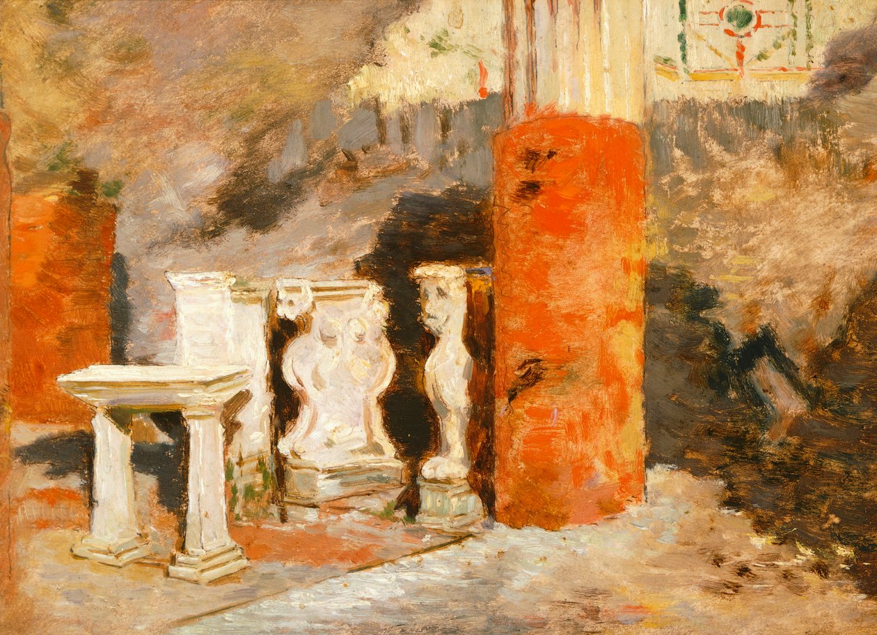 Hus i Pompeji af Francesco Saverio Altamura (1826-1897) af Saverio Altamura
