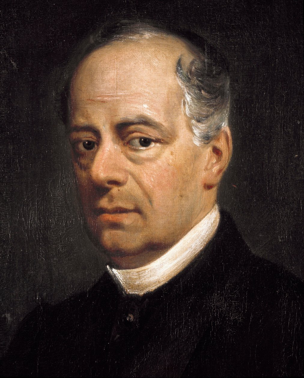 Risorgimento: "" Portræt af Carlo Poerio (1803-1867), italiensk patriot "" Detalje. Maleri af Francesco Saverio Altamura (1822-1897) Napoli, Nationalmuseet i San Martino af Saverio Altamura