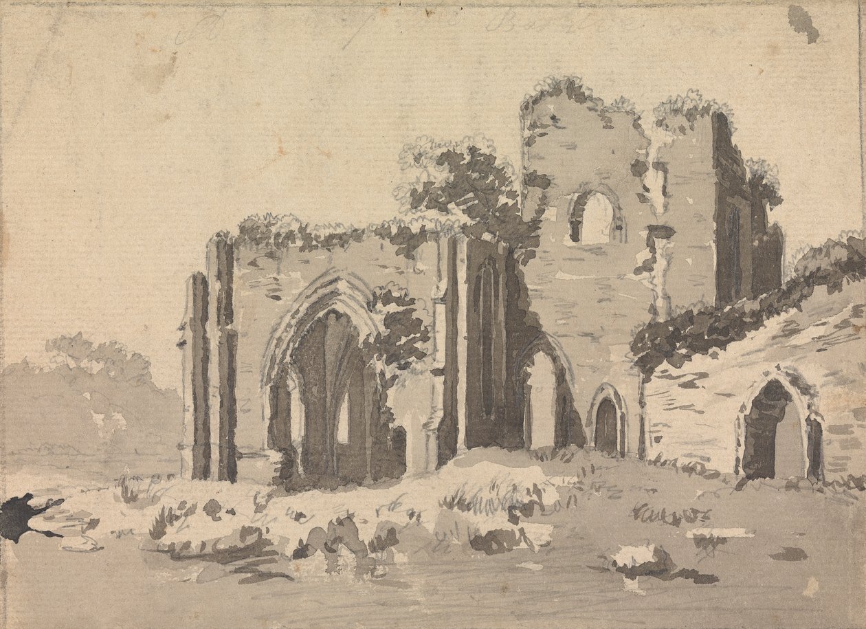 Abbey Ruin af Sawrey Gilpin