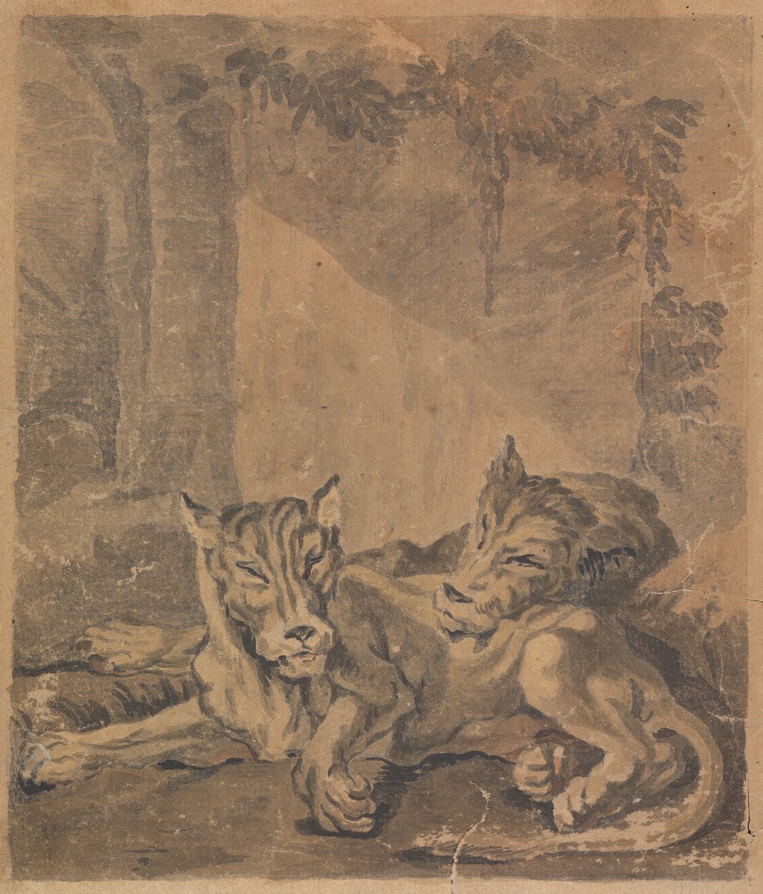 To Tigre af Sawrey Gilpin