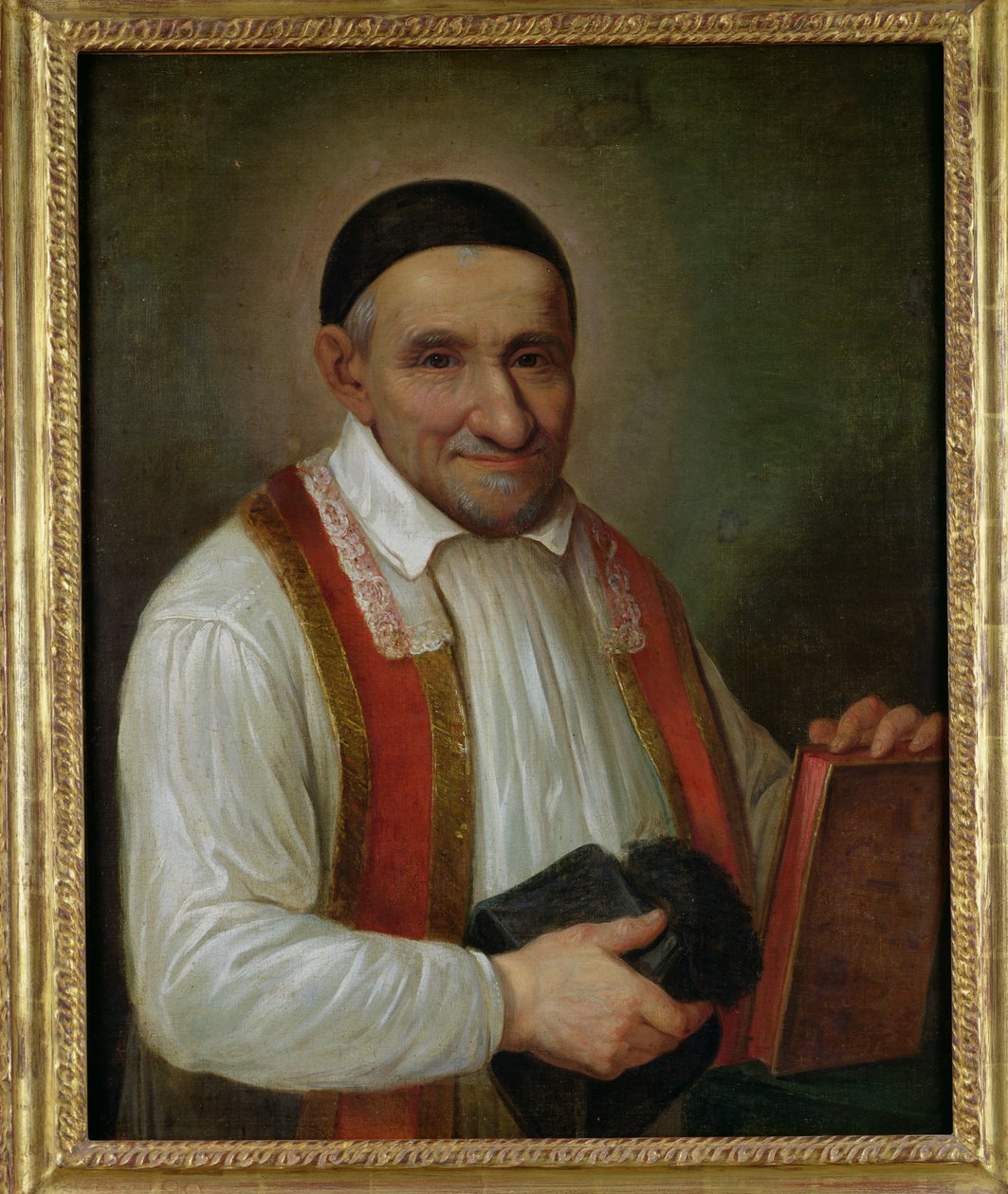 St. Vincent de Paul (1581-1660) 1649 af Sébastien Bourdon