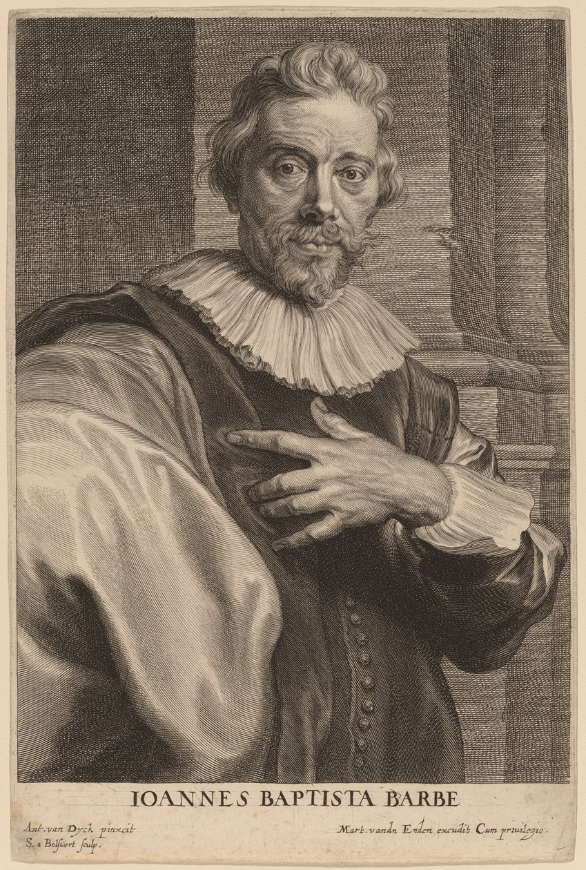 Go Baptist vil vokse af Schelte Adams Bolswert after Sir Anthony van Dyck