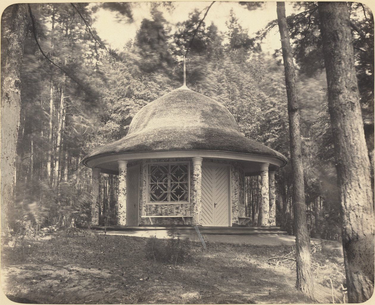 Gazebo i skoven nær Moskva af Scherer and Nabholz