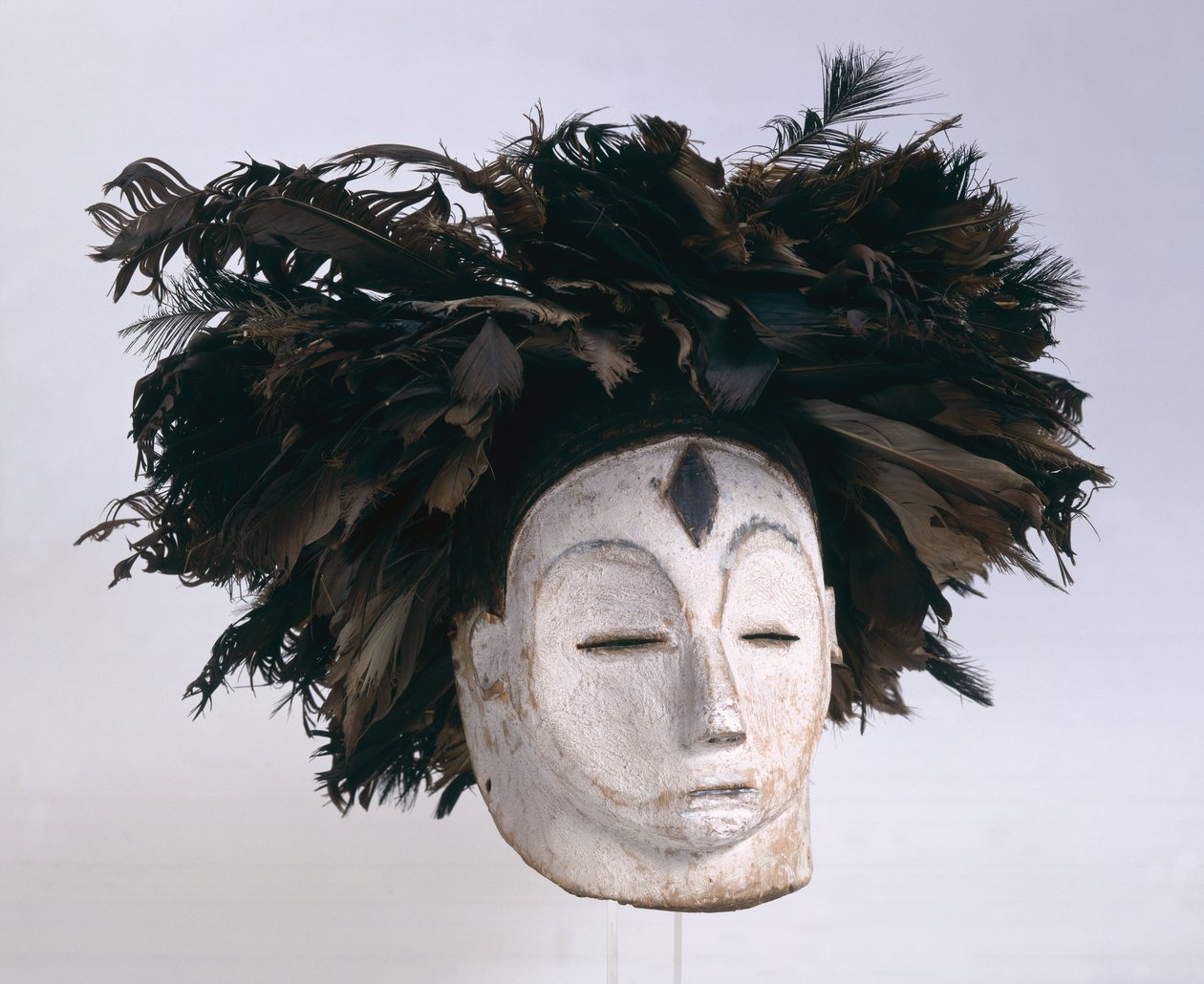 Fang initiation maske, fra Gabon af School African