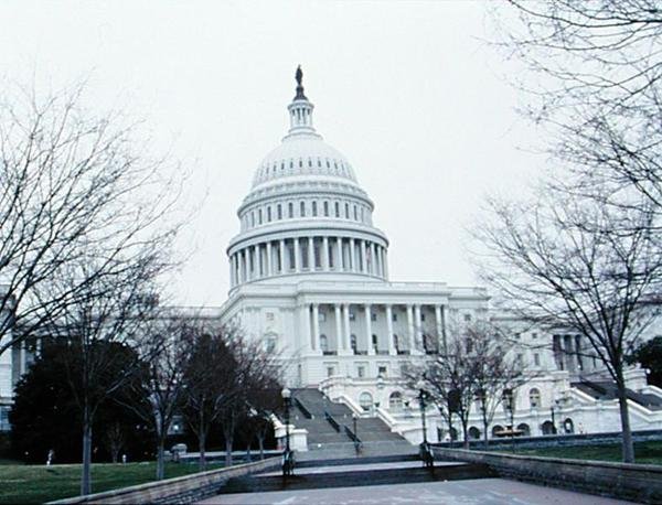 Capitol Hill, først bygget i 1793 (foto) af School American
