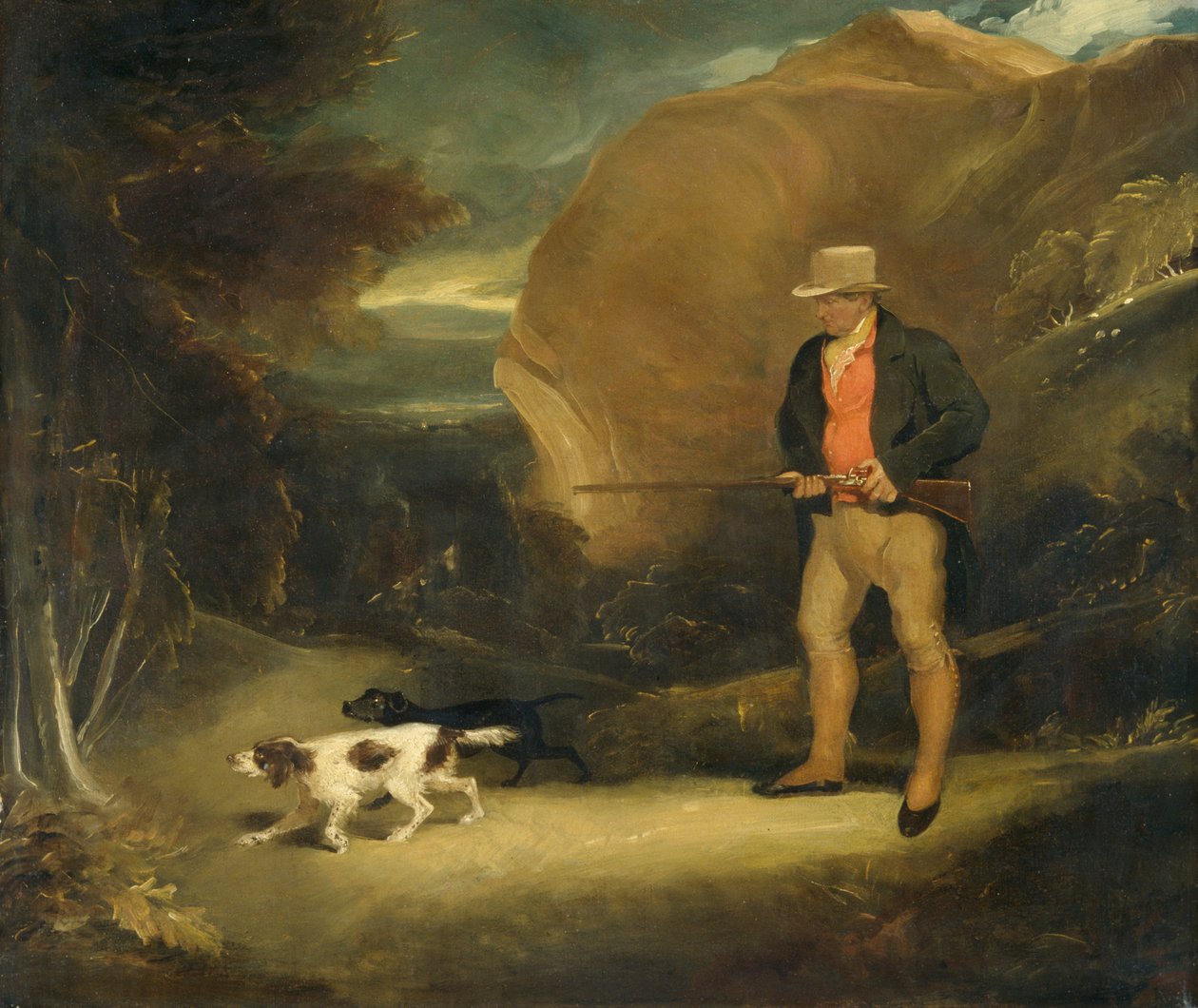 Maurice Lloyd (olie på lærred) af School British