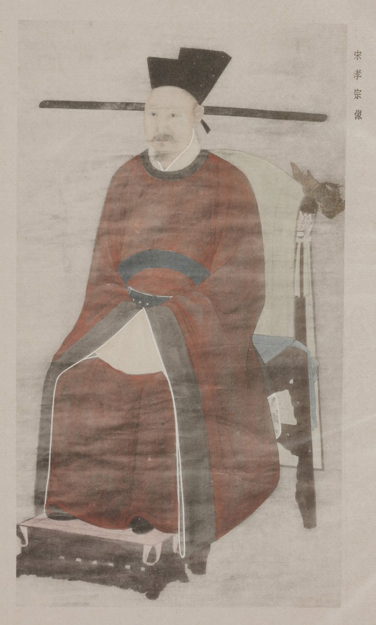 Fra malerier i det gamle kejserpalads af School Chinese