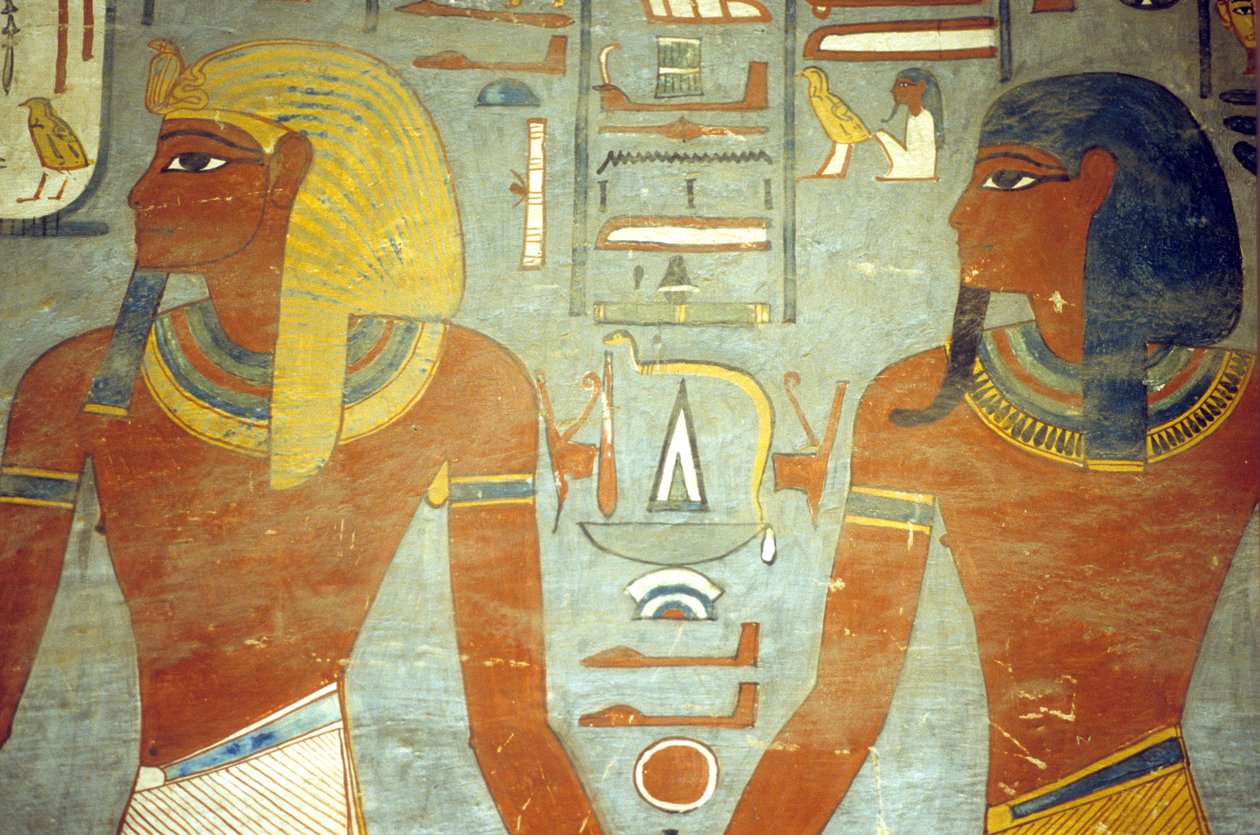 Det gamle Egypten, Maleri, Ramses I