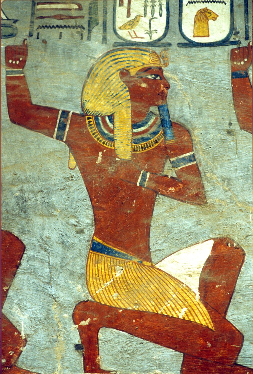 Det gamle Egypten, Maleri, Ramses I