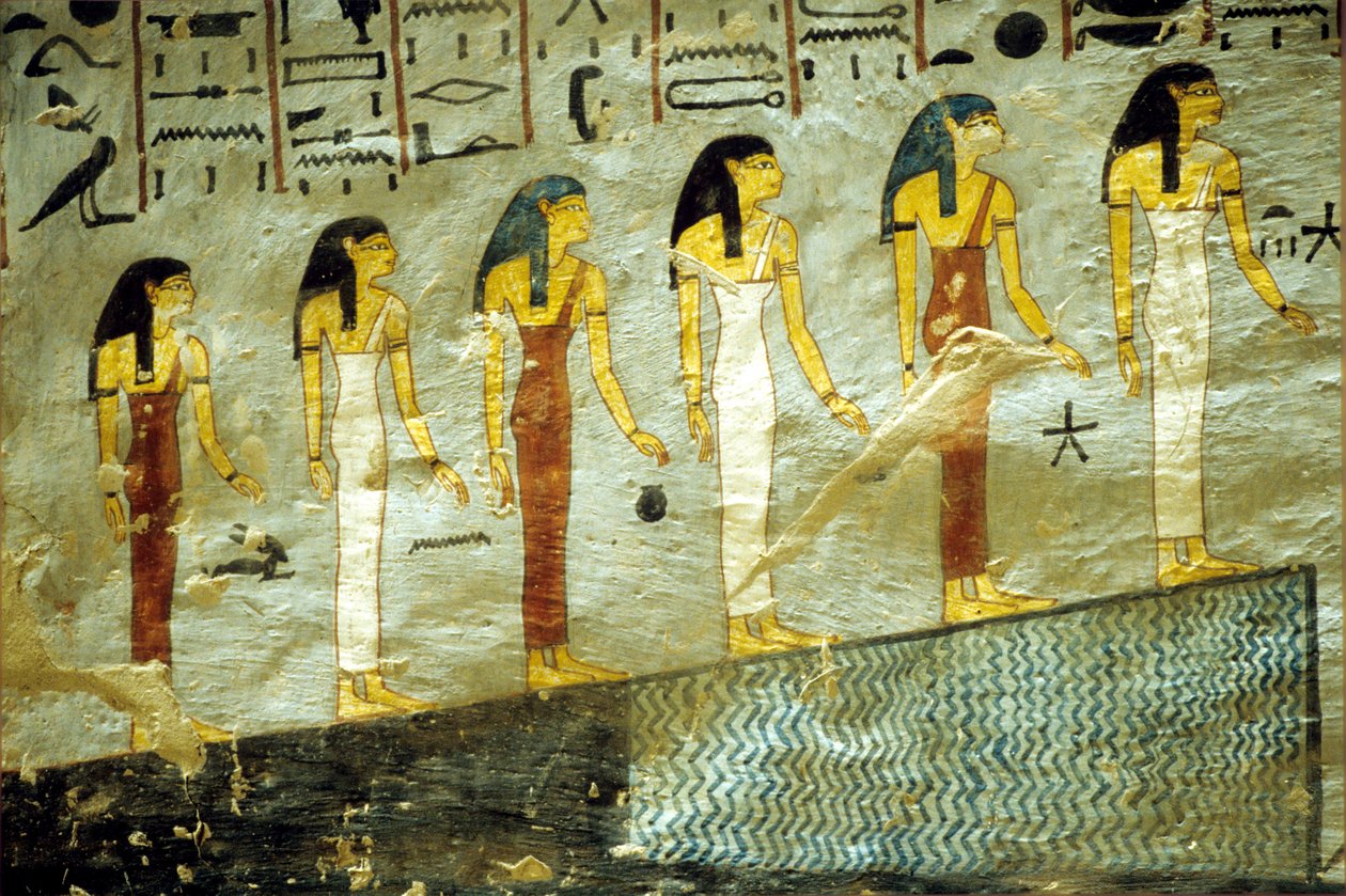 Det gamle Egypten, Maleri, Ramses I