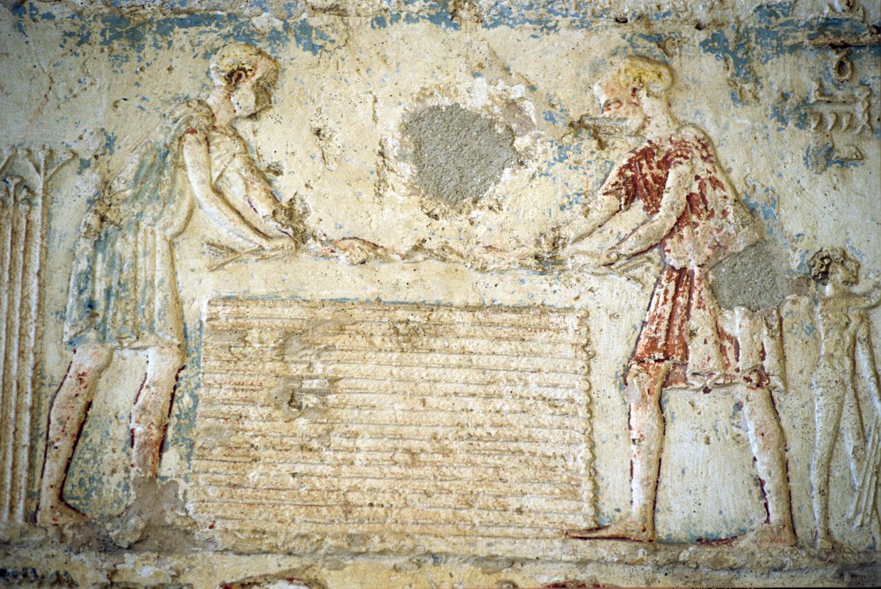 Det gamle Egypten, Vægudskæring/-maleri, Petosiris