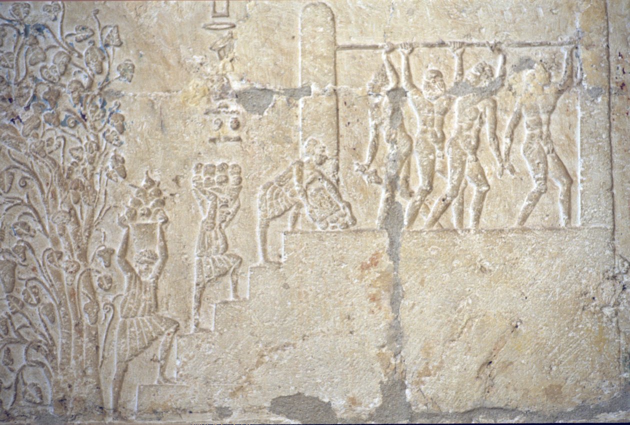 Det gamle Egypten, Vægudskæring/maleri, Petosiris