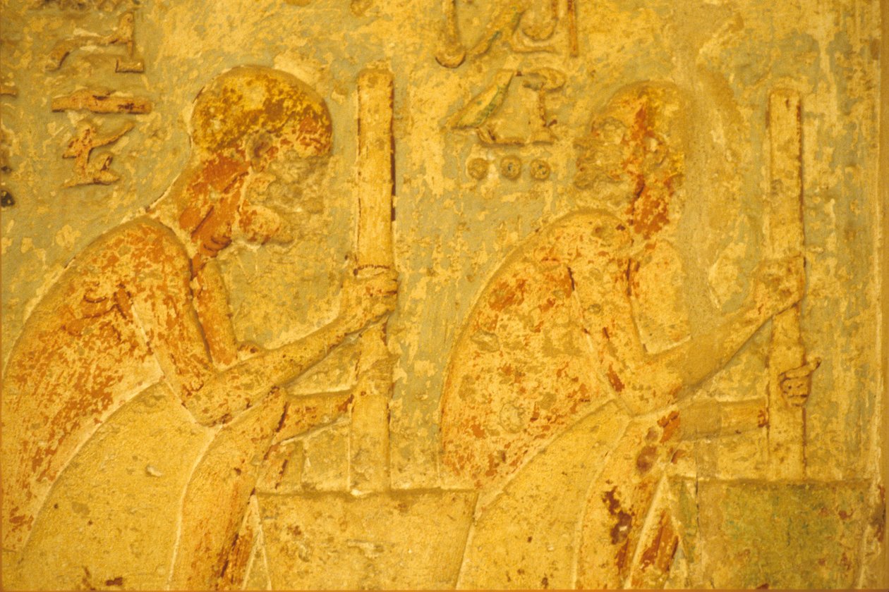 Det gamle Egypten, Vægudskæring/-maleri, Petosiris