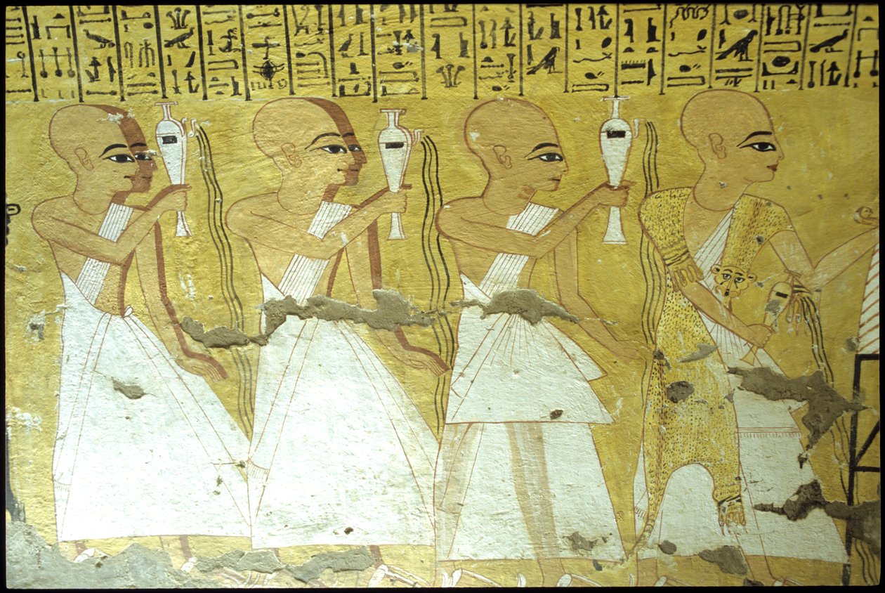 Det gamle Egypten, Vægmaleri Inherkhau