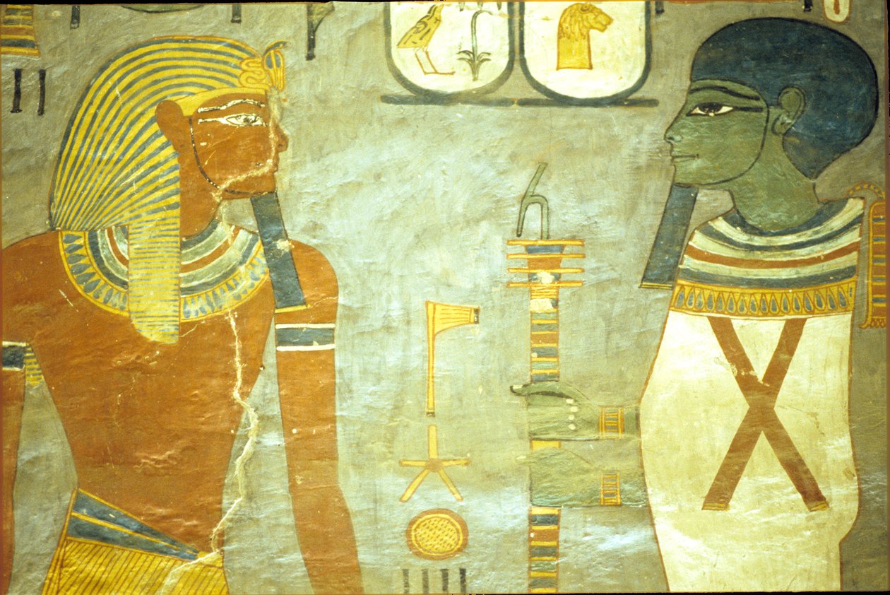 Det gamle Egypten, Vægmaleri, Ramses I