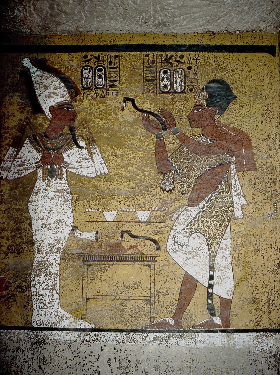 Luxor, Theben: Kongernes Dal. Tutankhamons grav. af School Egyptian