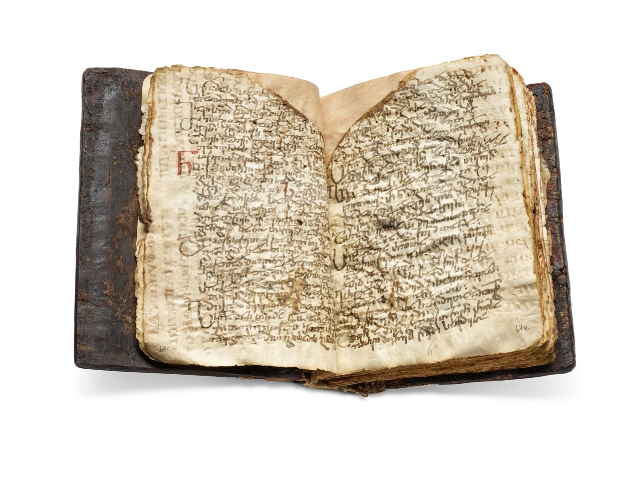 Codex Sinaiticus Rescriptus, slutningen af det 5.-7. århundrede til AD 979 (blæk på pergament) af School Egyptian