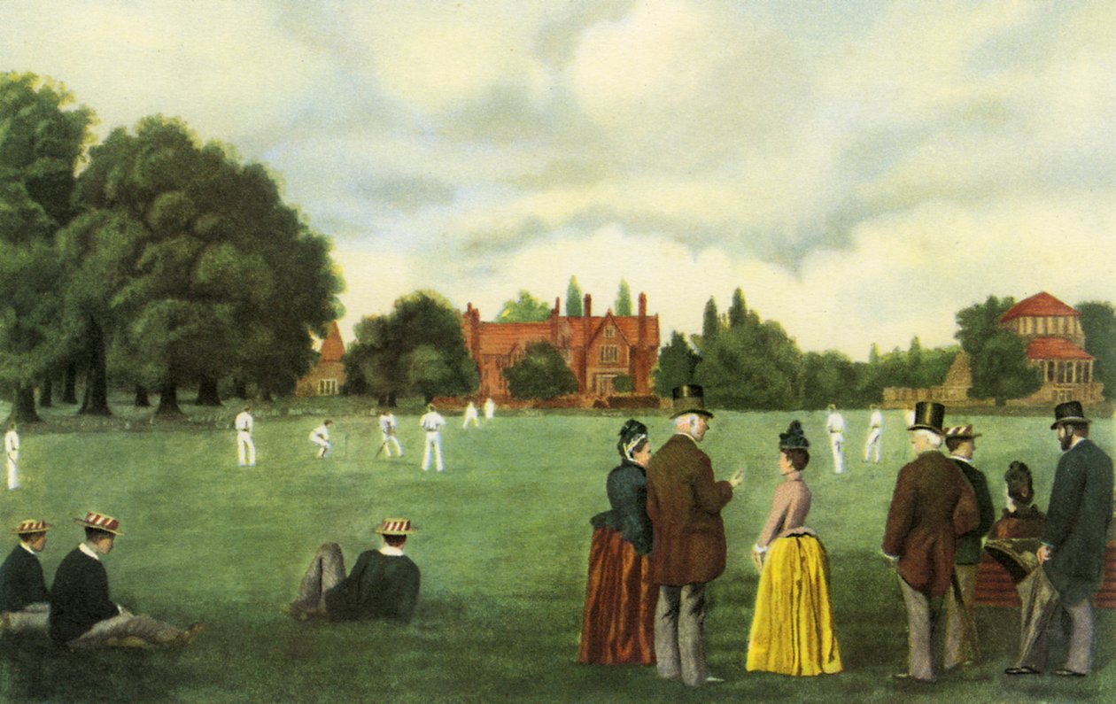 Big Side Cricket, Rugby School, England, fra 