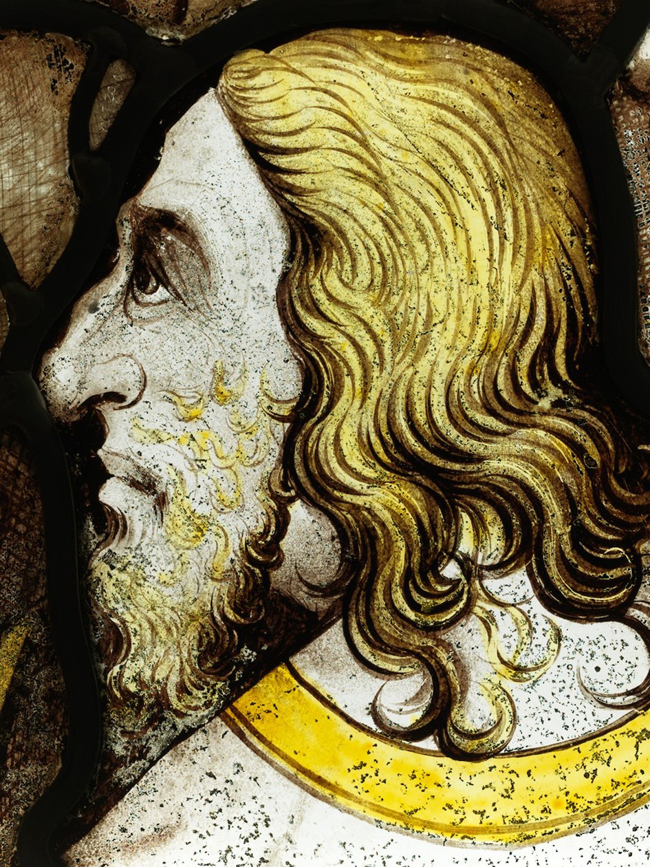 Bevaret sektion fra Great East Window ved York Minster: 