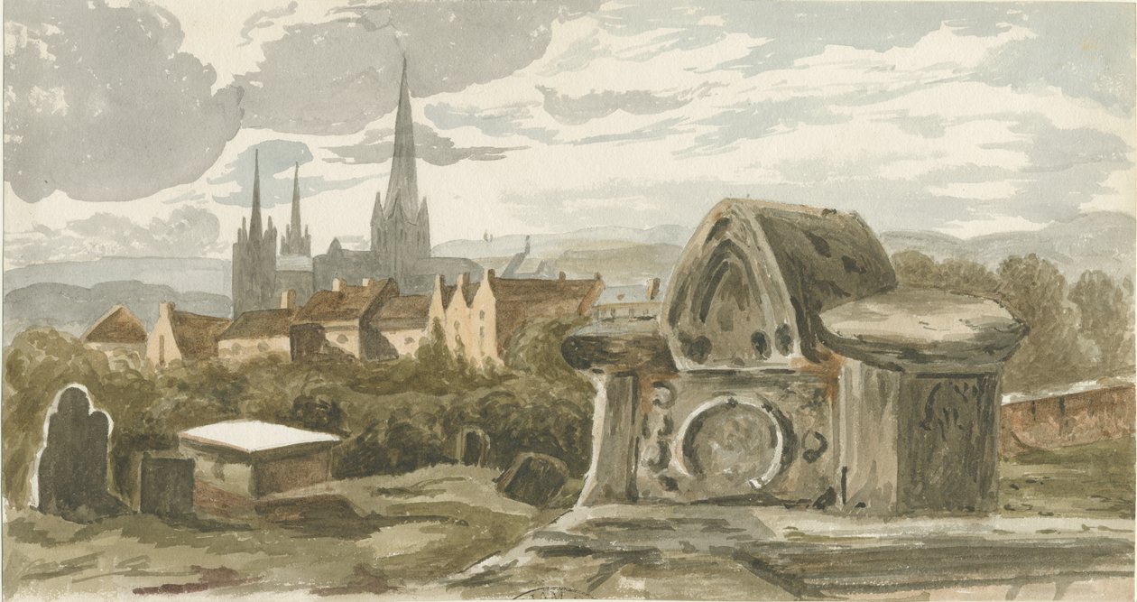 Lichfield - Gammel grav i St. Michael