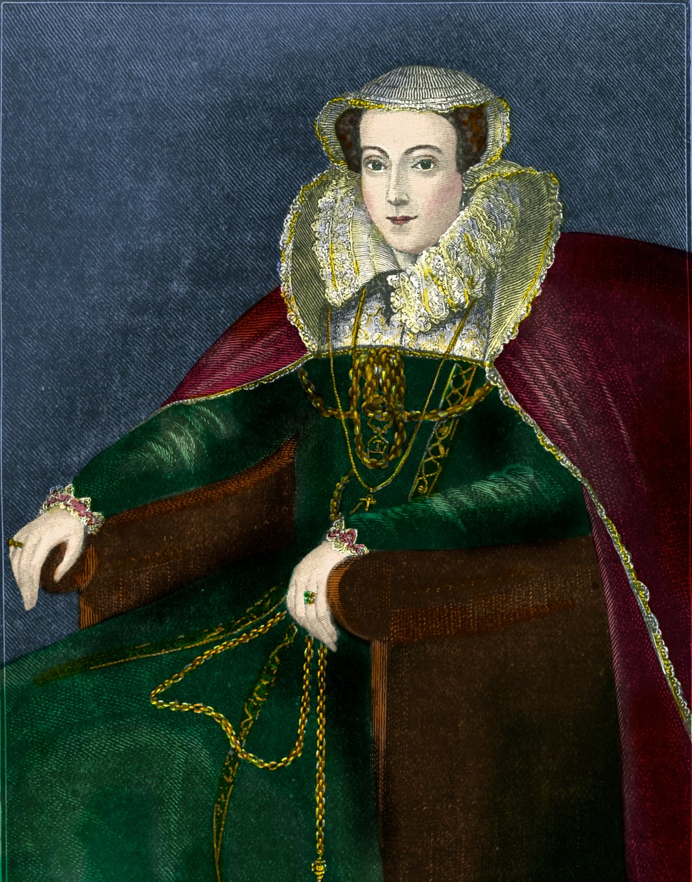 Mary, Queen of Scots, illustration fra 