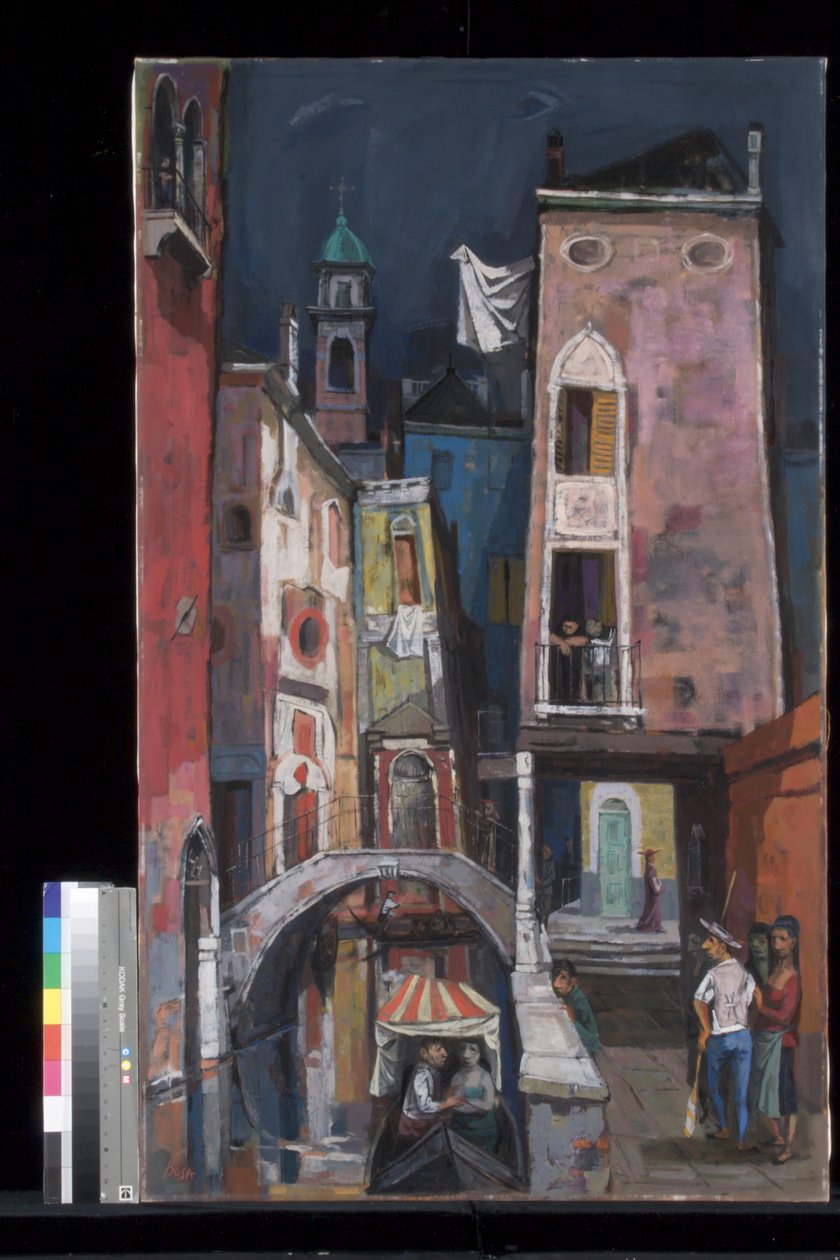 San Barnaba (olie på lærred) af School English