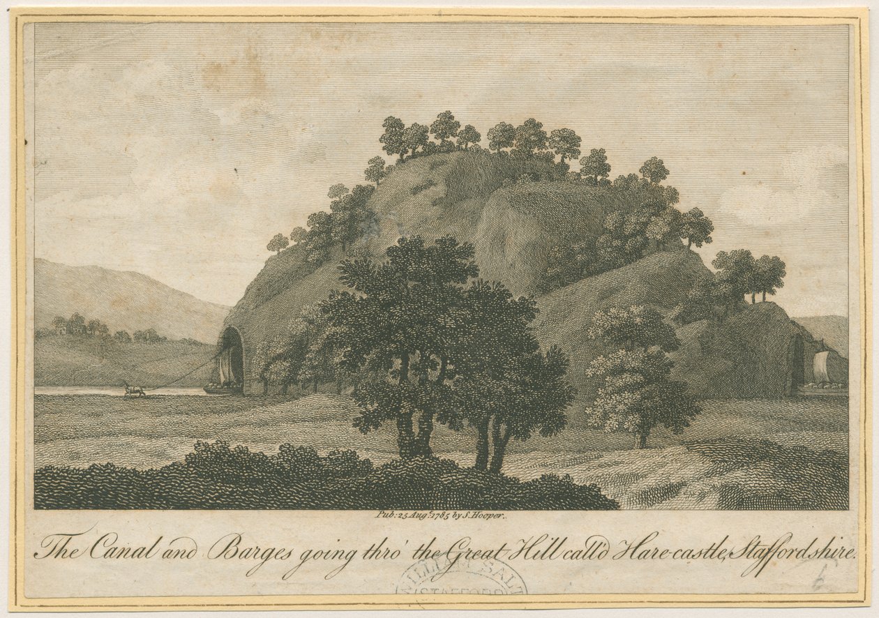 Talke - Hareslot: gravering, og [c 1785] (tryk) af School English