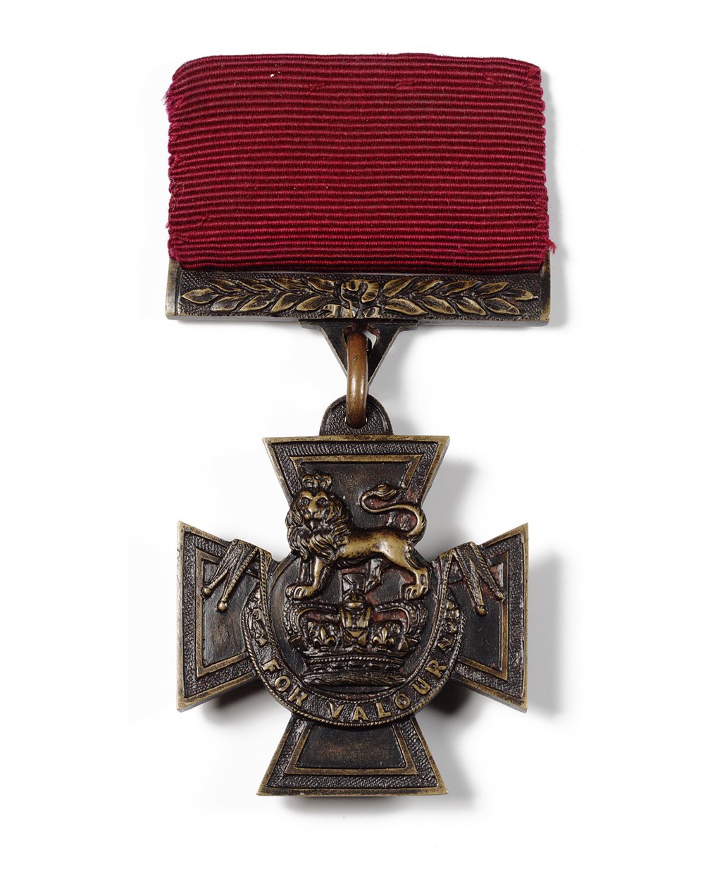 Victoria Cross (bronze med silkebånd) af School English