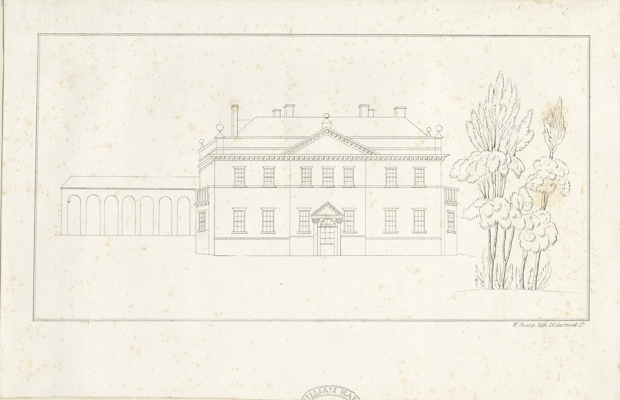 Whieldons Grove: litografi og [?19. århundrede] (tryk) af School English