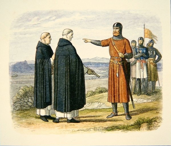 William Wallace afviste fredsforslag fra Dominican-brødrene før slaget ved Stirling Bridge af School English