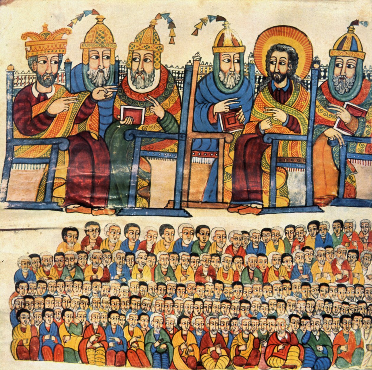 CONCILIO OF NICEA (Iznik) afholdt i 325 efter kejser Konstantin I