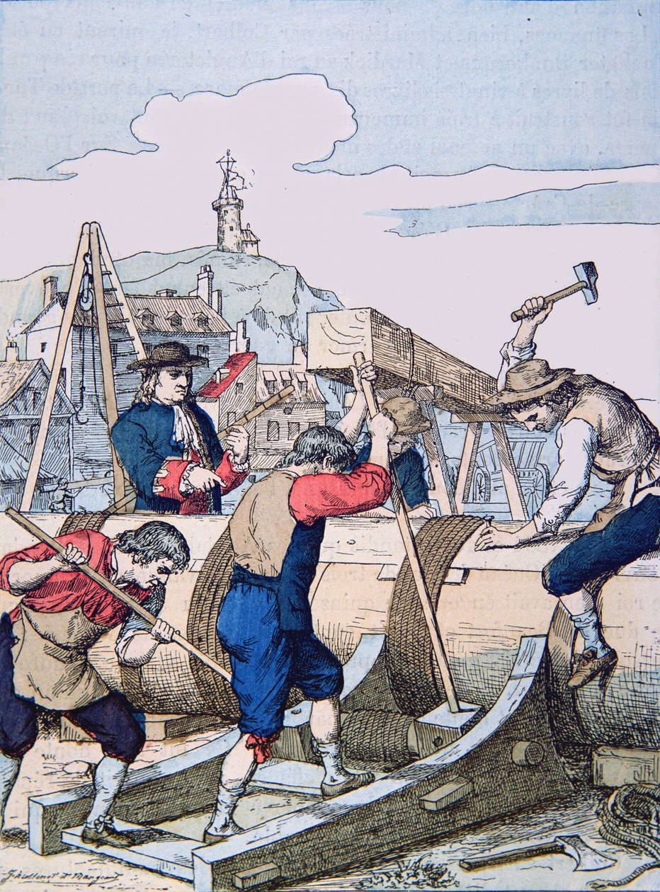 Et skibsværft på Louis XIV
