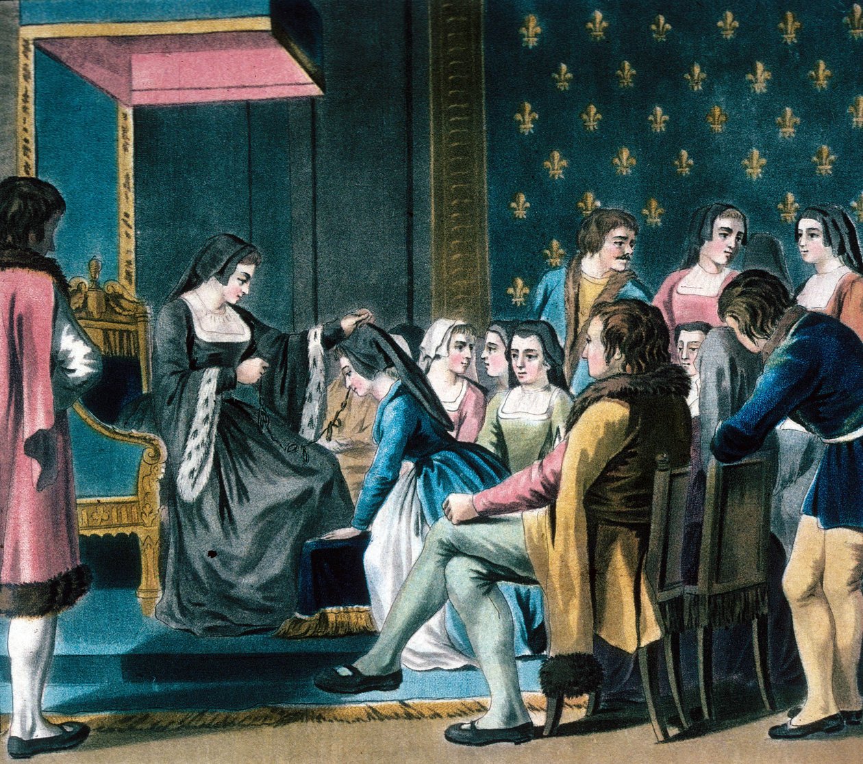 Anne de Bretagne giver 