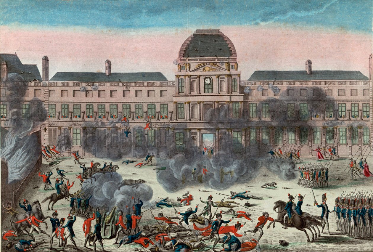 Angreb på Tuilerierne af School French