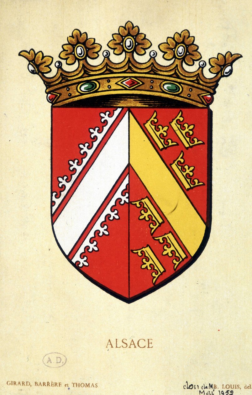 Frakke af Alsace af School French