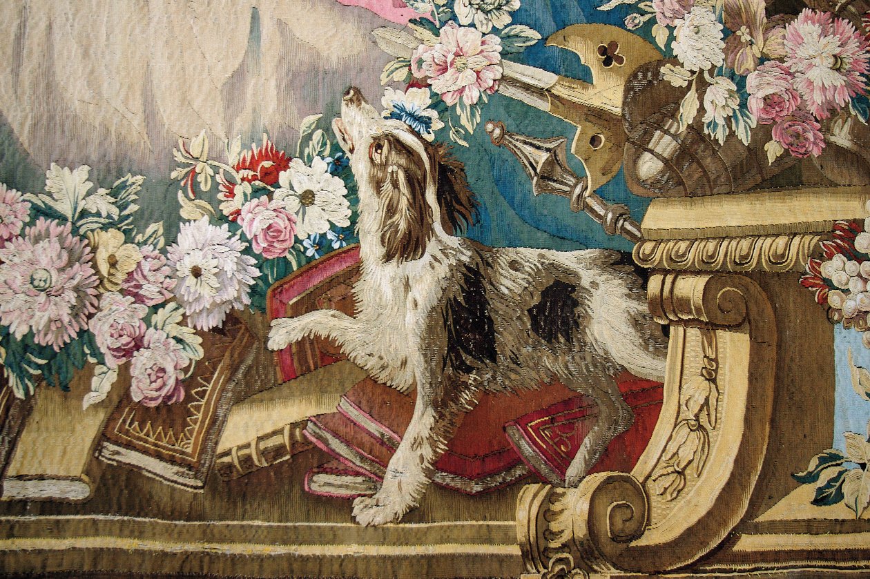 Detalje fra et af Gobelin gobelinerne i Regent