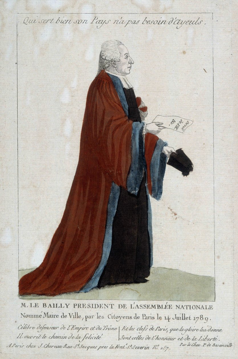 Mr. Le Bailly, formand for nationalforsamlingen af School French