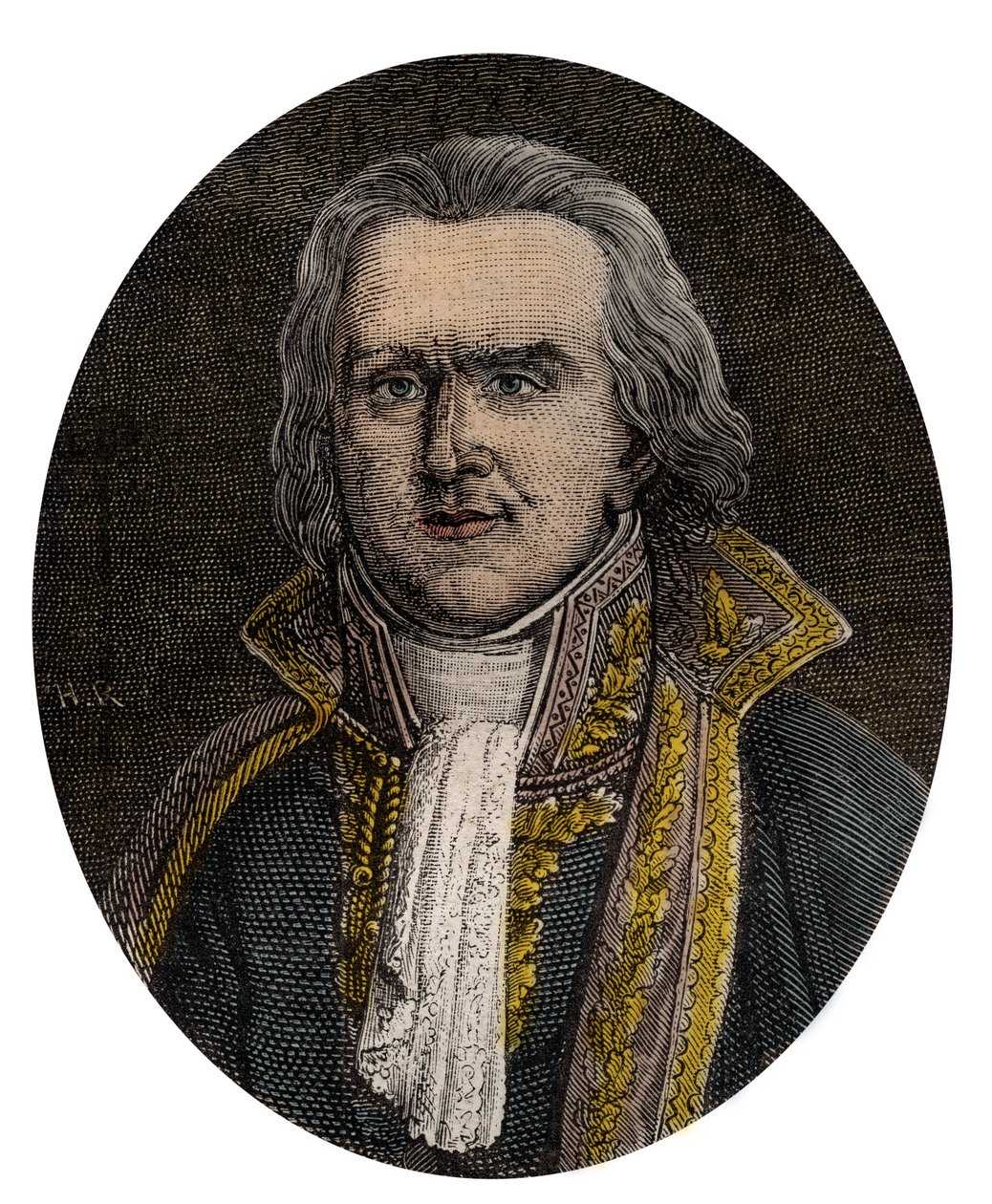 Portræt af Jean Etienne Marie Portalis. Fransk jurist og politiker (1746 -1807) - Greve Jean-Etienne-Marie Portalis (1746-1807) af School French