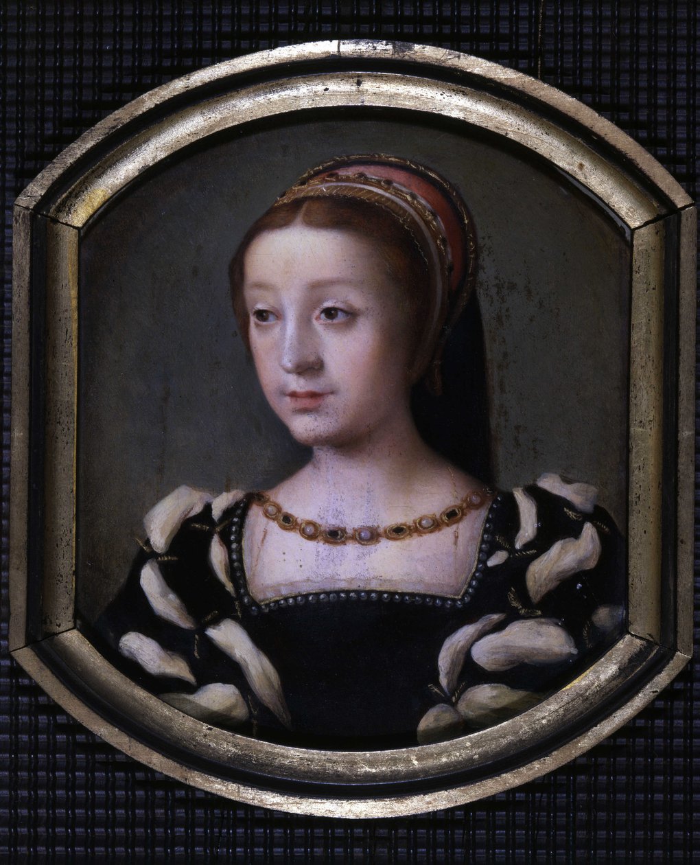 Renee af Frankrig (1510-1575), hertuginde af Chartres og Montargis derefter Ferrara, yngre datter af Ludvig XII og Anne af Bretagne. kopi af M. Juilleau af School French