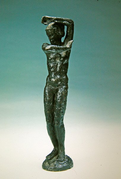 Stående figur (bronze) af School French