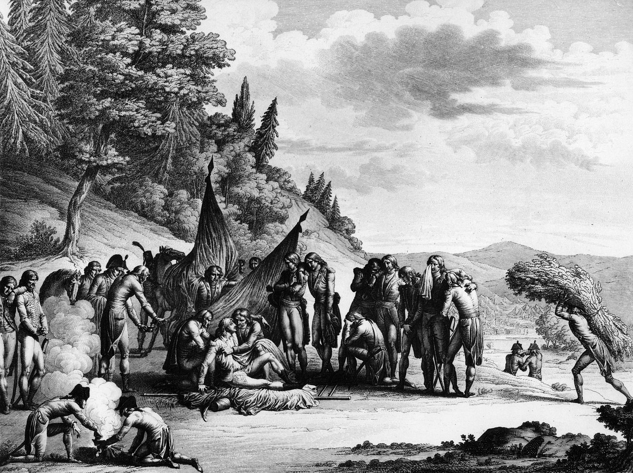 Den franske revolutions krig: Den franske hærgeneral Francois Severin Marceau (1769-1796) døde i Altenkirchen, Tyskland den 21. september af School French