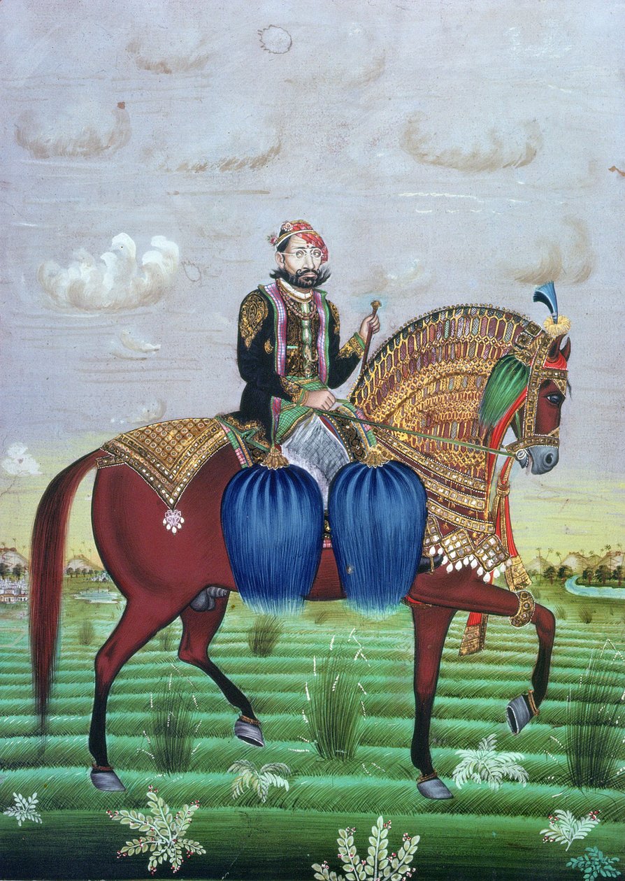Maharaja Jai Singh II af Jaipur (1699-1743) af School Indian