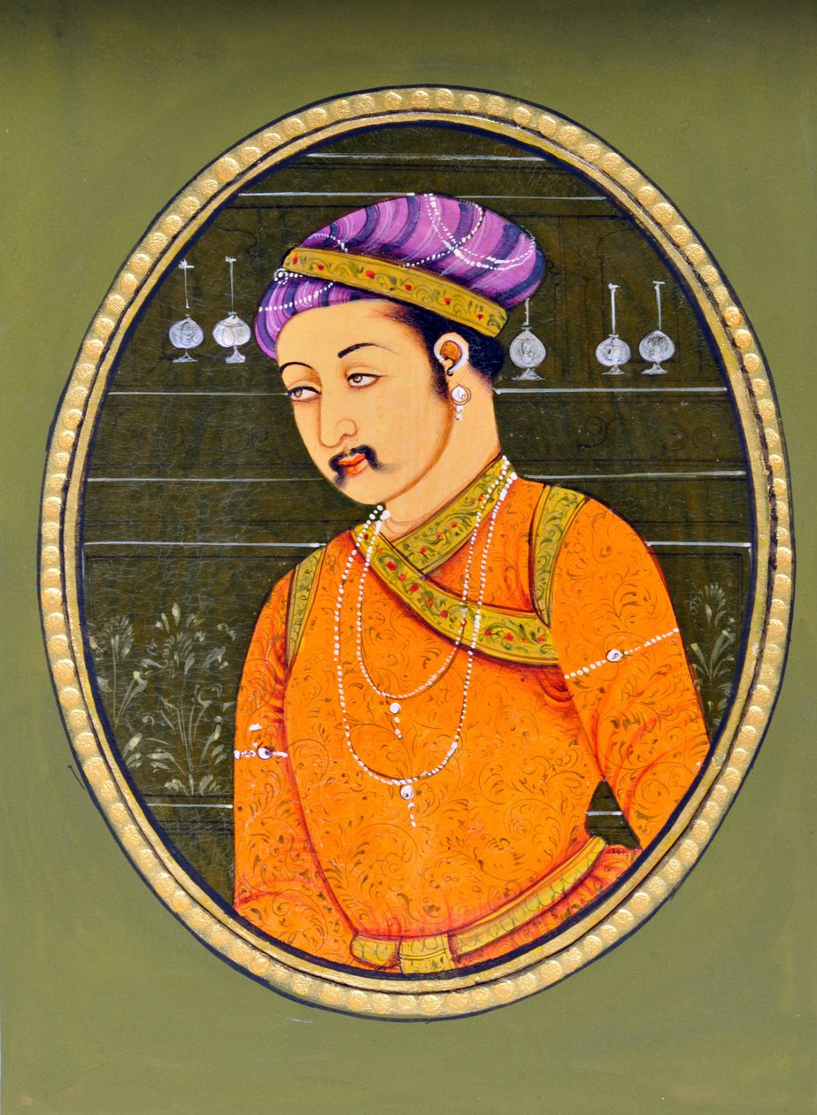 Miniaturemaleri af kejser Jahangir Indien Asien af School Indian