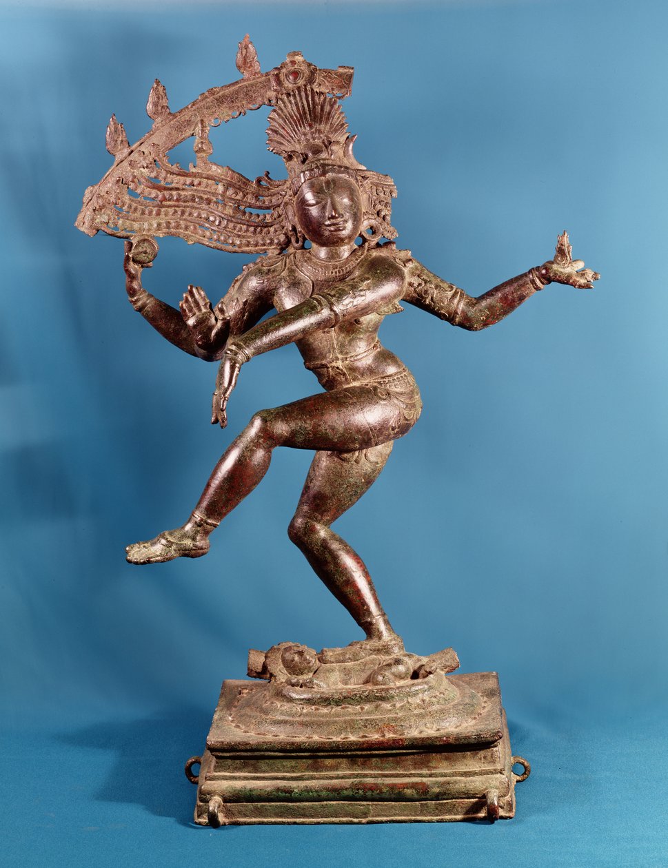 Siva Nataraja, Chola-dynastiet, slutningen af det 11. århundrede (bronze) af School Indian