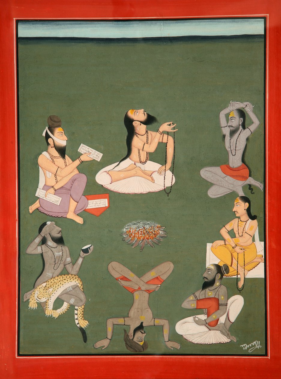 Yogier (skriv ud) af School Indian