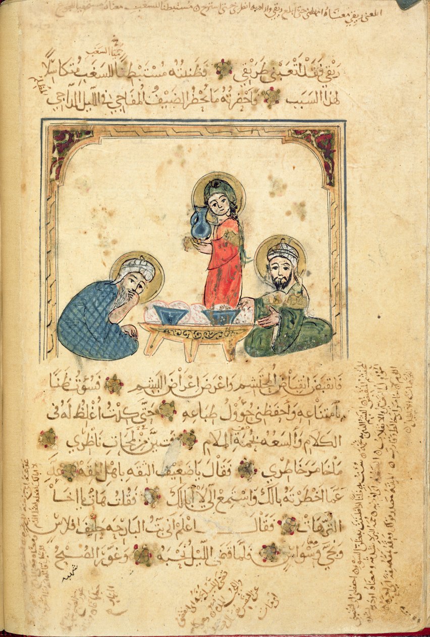 Ms Or 1200 f.40v, illustration fra 