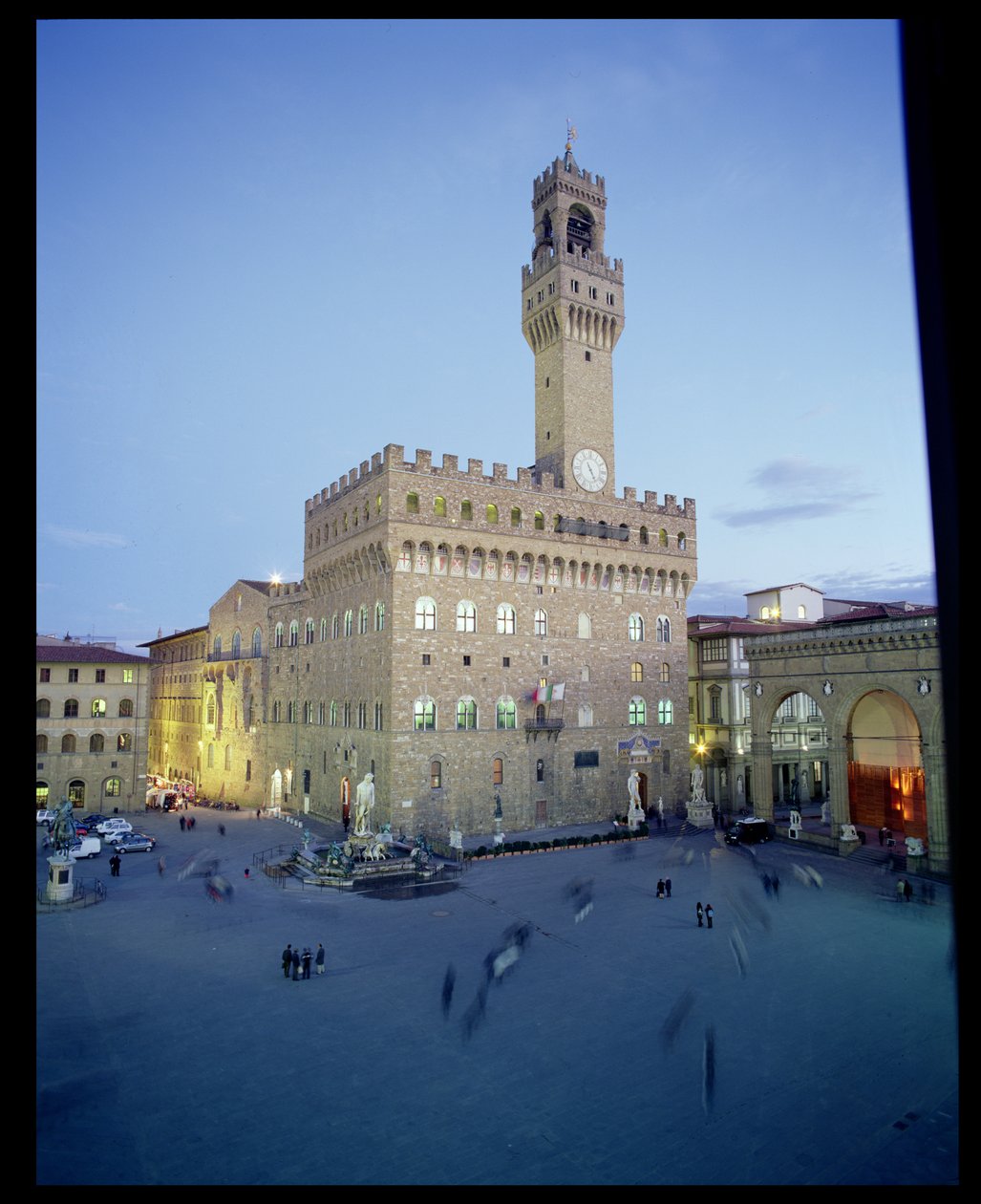 Palazzo Vecchio (billede) af School Italian