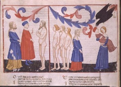 Purg.IX f.32v Drømmen om, at Dante bliver dræbt af en ørn, fra 